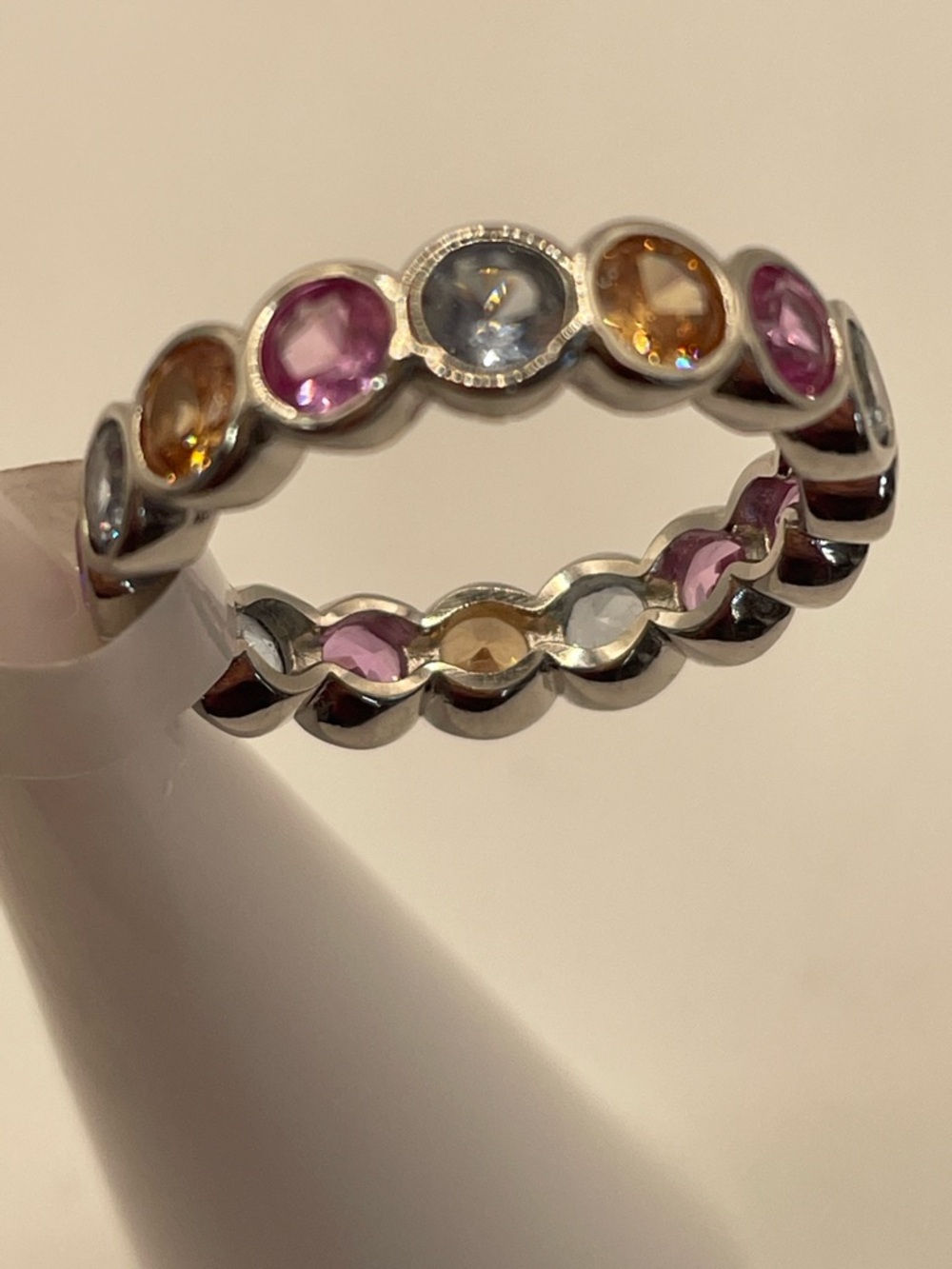 Bomb Party Unicorn 925 Solid Sterling Silver Multi color gems CZ MSRP $212 New